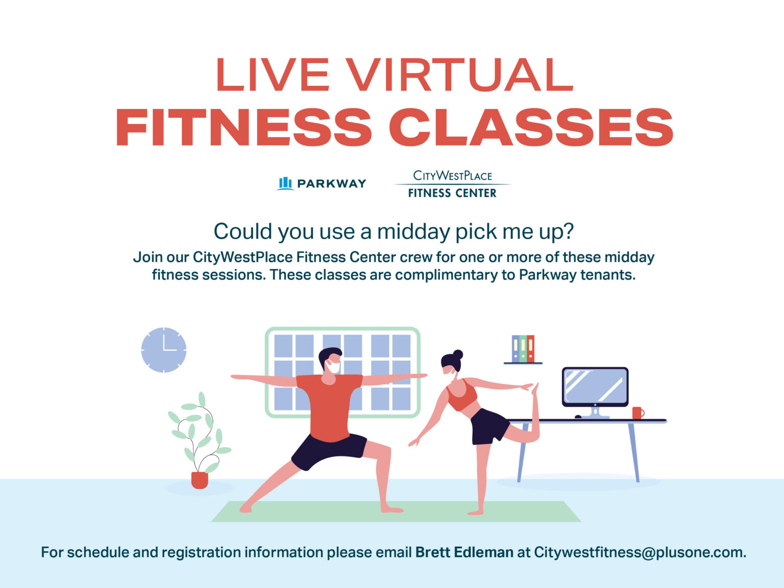 Virtual Fitness Classes CityWestPlace